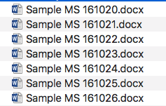 Numbers are sorted before letters. Incorporating the YY/MM/DD format allows you to sort files by name and easily locate what you're looking for.